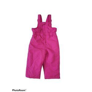 Wonder Kids Toddler Girls Pink Snowbib Size 2T